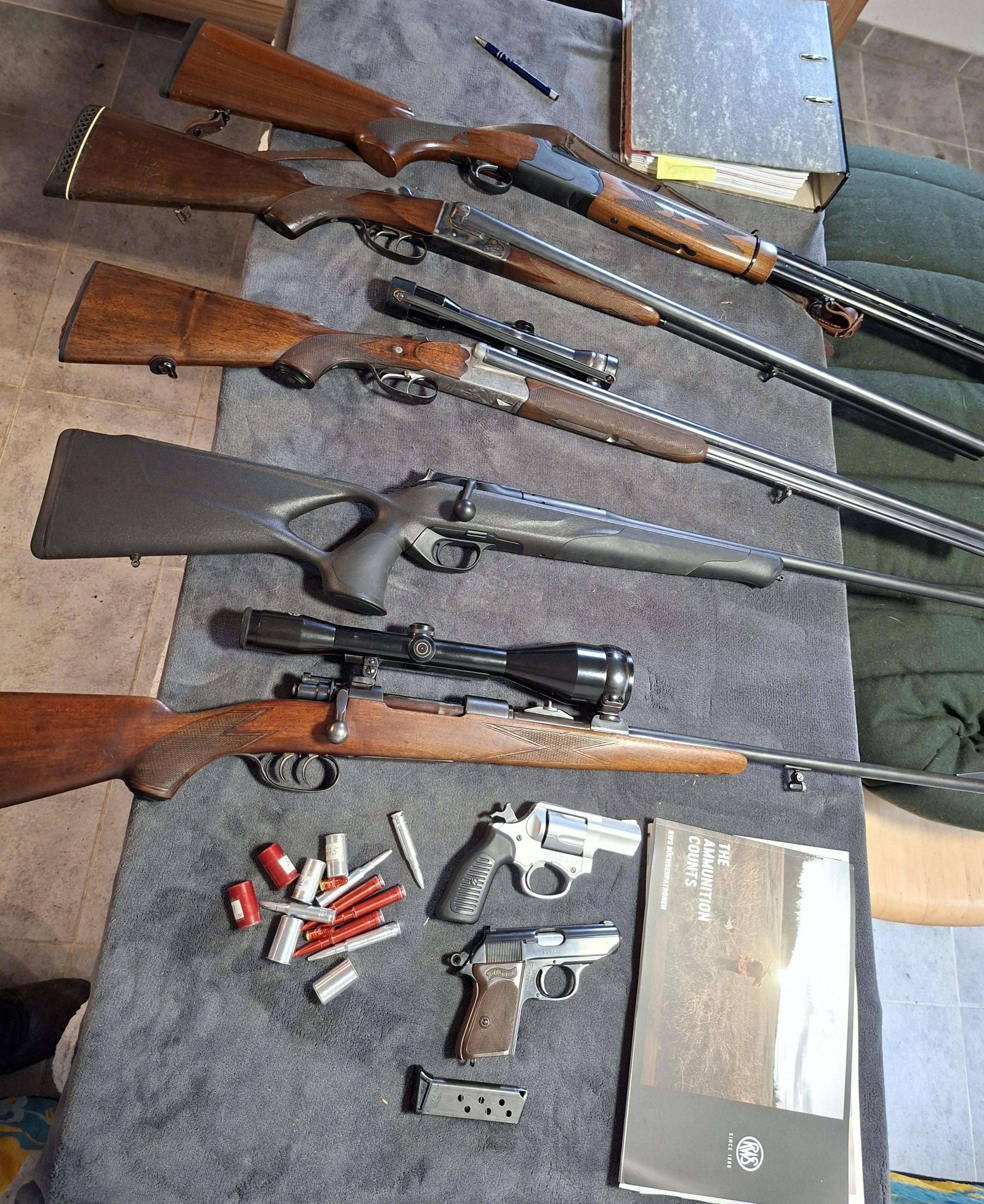 Relevante Waffen für Waffenhandhabung Bayern